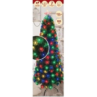 Slim Fibre Optic Tree 150cm MC185 LED