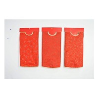 Glitter Organza Red Tree Shirt 100cm 3 asst