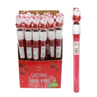 Bubble Wand Xmas 110ml 3 Asst..