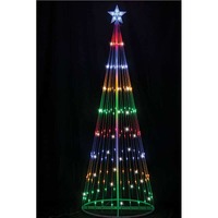 LED Digital Strands Tree 1.9m Multi