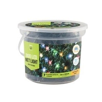 300 Solar Net Lights Multi Colour