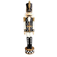 Black &amp; White Nutcracker