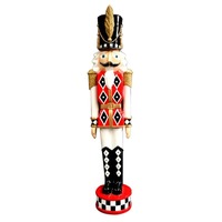 Red, Black &amp; White Nutcracker