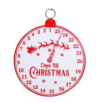 Metal Rnd Days Till Xmas