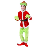 Mean Green Costume Kids 8pc