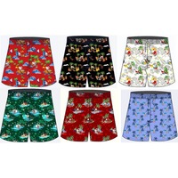 Christmas Hawaiian Board Short 6 Assorted