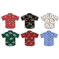 Christmas Hawaiian Shirts Adults 6 Assorted