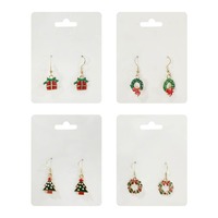 Dangly Earrings Metal Asst..