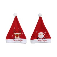 Santa Hat Embroidered Character..