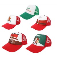 Santa Trucker Cap Printed Asst..