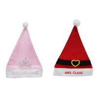 Santa Hat Mrs Claus/Christmas Queen..