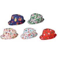 Trilby Hat Summer Christmas Asst..