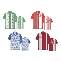 The Charlie Sheen Retro Christmas Bowling Shirt..