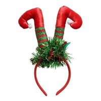 Headband Elf Legs Upside Down..