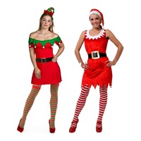 Christmas Ladies Santa/Elf Dress Set