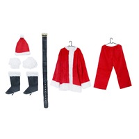 Deluxe Plush Santa Suit