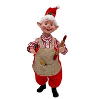 30cm Standing Elf  Rolling Pin