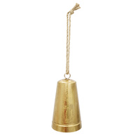 Long Bell Antique Gold 27cm