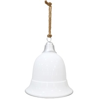 Jumbo Bell Glossy White 41cm