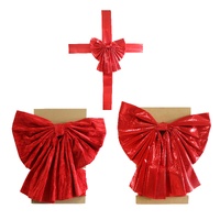 Christmas Door Bow &amp; Sash Set