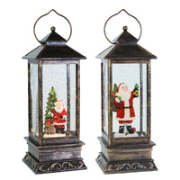Musical Santa Scene Lanterns