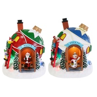 LED Musical Bauble House