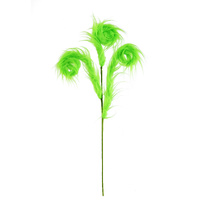 Green Furry Swirl Great for your Grinch Tree