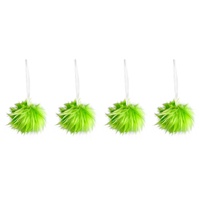 Mean Green Furry Ball 4pk