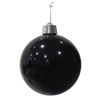 Bauble Glossy Black 20cm