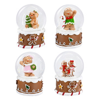Gingerbread Figures Waterball