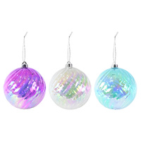 Iridescent Swirl Bauble 16.5cm