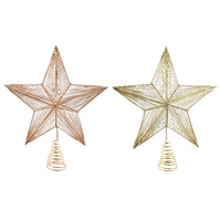 Matte Metallic Tree Topper