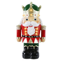 LED King Figurine Polyresin 31cm