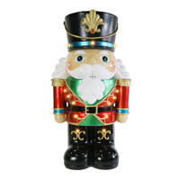LED Nutcracker Metallic 44.5cm