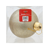 Baubles 20cm Champagne