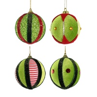 Baubles Mean Green  8cm