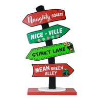 Mean Green Sign Post 60cm
