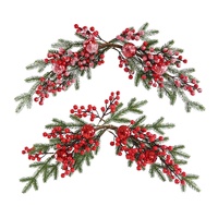 Red Berry Bauble Swag