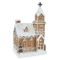 LED Gingerbread Cathedral