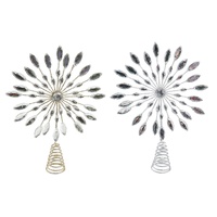 Tree Topper Jewel Starburst 23cm Asst