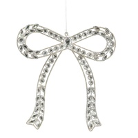 Diamante Glitter Bow