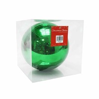 BAUBLES 20CM GREEN