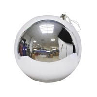 BAUBLES 50CM SILVER