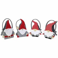 Gnome Felt Bucket 4 Assorted