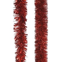 Tinsel Fine 2m Red 2 Assorted