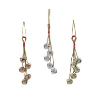 Metallic Nutbells Deco 5pc Asst..