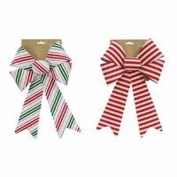 Candy Stripe Bow Lge Asst..