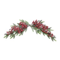 Icy Pine Berries Swag 60cm..