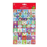 Christmas Stickers 100pc 3 Sheets..