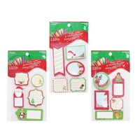 Christmas Sticky Notes 110pc Asst..